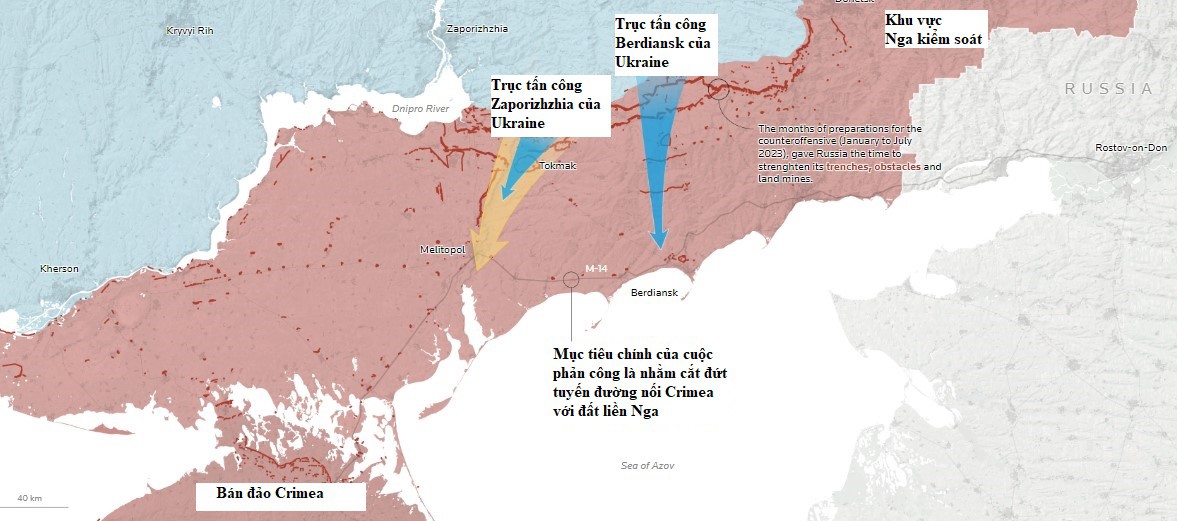 Thế giới - 4 yếu tố cản trở Ukraine chọc thủng phòng tuyến vững nhất ở châu Âu kể từ Thế chiến II (Hình 2).