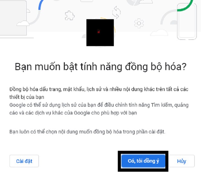 Công nghệ - Hướng dẫn bạn cách bật tính năng đồng bộ hóa trên Google Chrome (Hình 4).