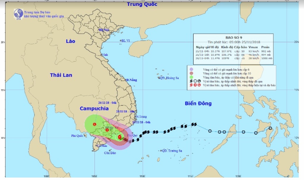 Tin nhanh - B&atilde;o số 9: Bến Tre di dời, sơ t&aacute;n h&agrave;ng ngh&igrave;n hộ d&acirc;n đến nơi an to&agrave;n 
