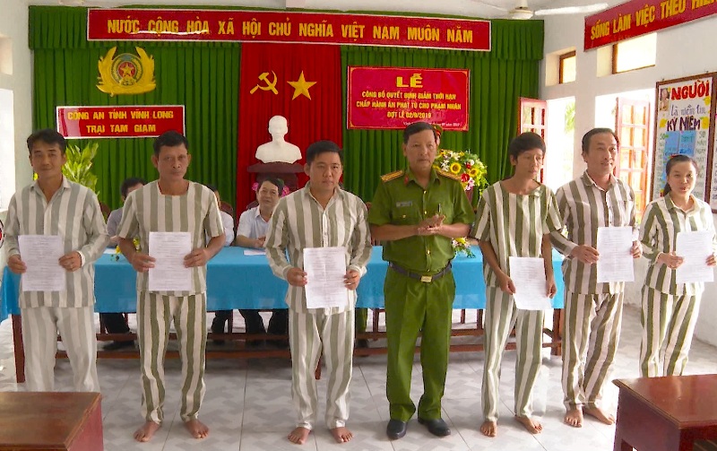Tin nhanh - Nhiều phạm nhân được giảm án phạt tù dịp Lễ 2/9