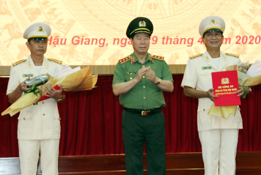 Tin nhanh - Hậu Giang có tân Giám đốc Công an