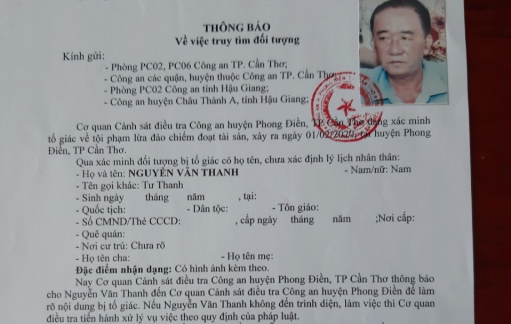 An ninh - Hình sự - Truy tìm “đại gia” bị tố lừa tình, tiền phụ nữ 