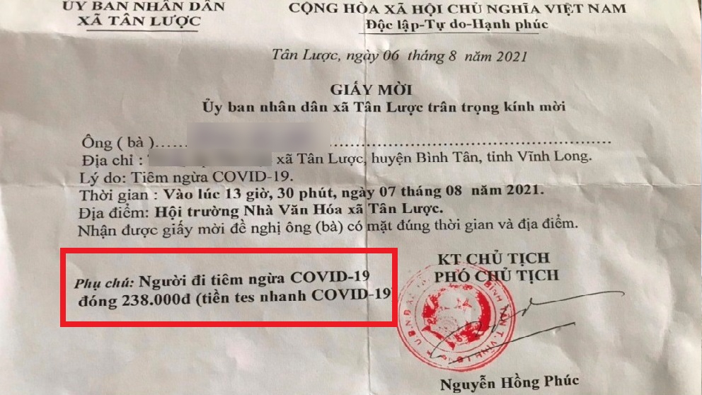 Sự kiện - Vĩnh Long: Dừng test nhanh mất phí khi tiêm vắc-xin phòng Covid-19