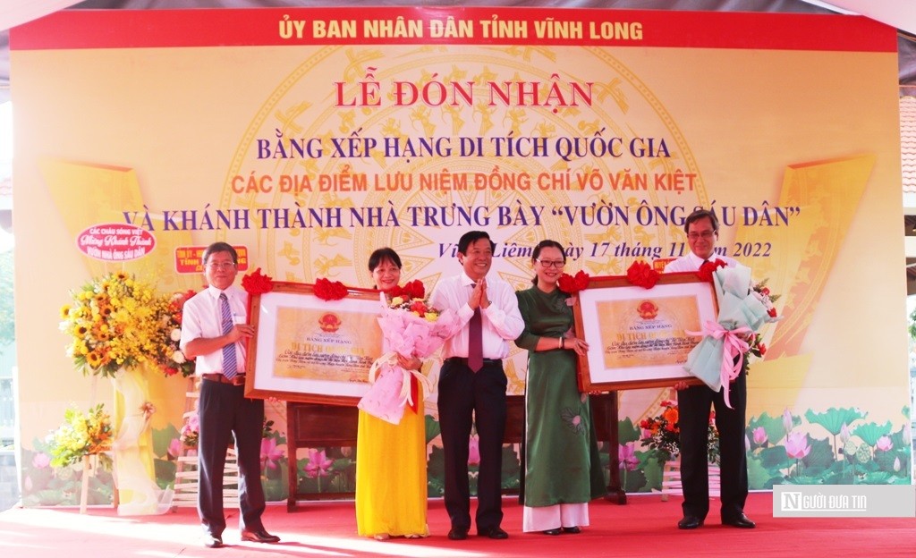 Sự kiện - Vĩnh Long: Khu lưu niệm Thủ tướng Võ Văn Kiệt được xếp hạng di tích quốc gia