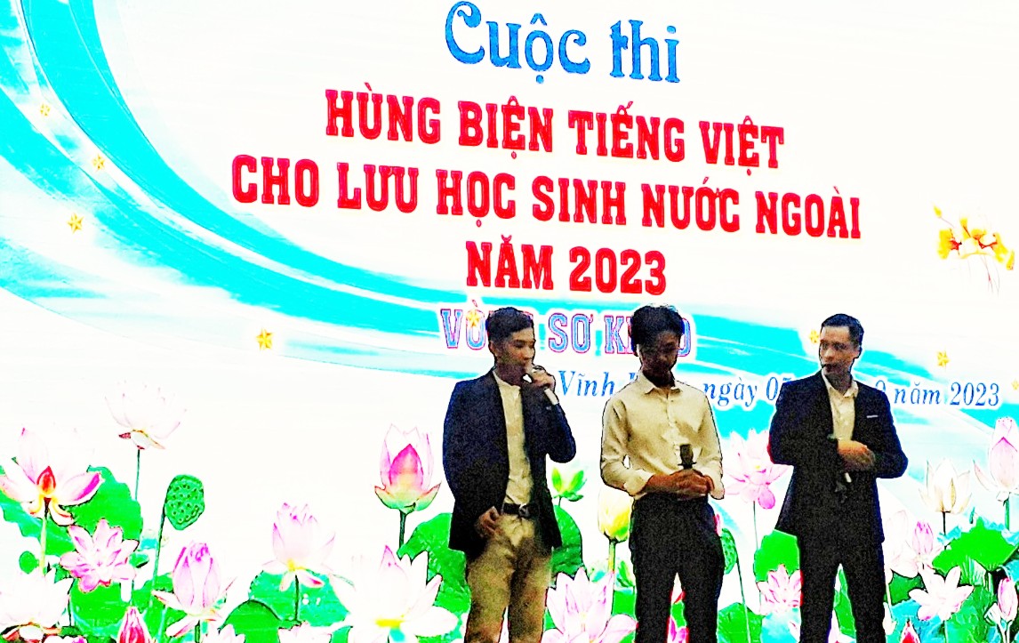 Giáo dục - Hùng biện tiếng Việt cho người nước ngoài chủ đề “Việt Nam trong tôi”