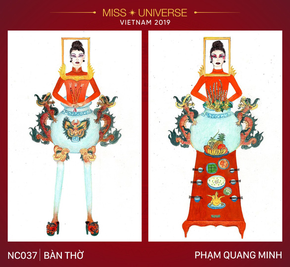 Sự kiện - Quốc phục Ban thờ để thi Miss Universe bị 'ném đá' tơi bời