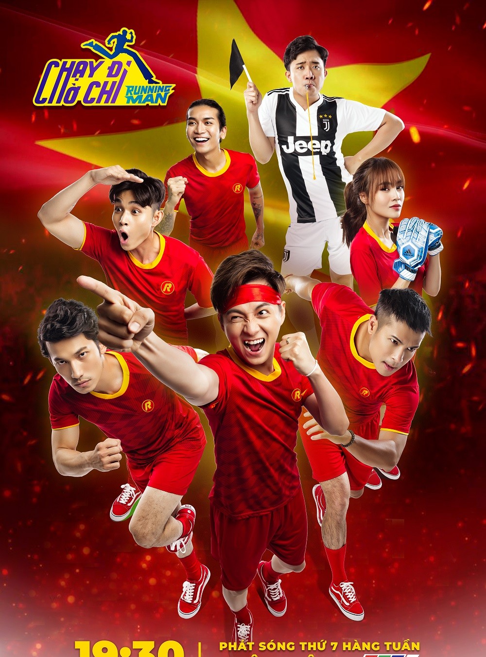 Sự kiện - Dàn nghệ sĩ Running Man tung poster cổ vũ HLV Park Hang-seo và ĐT Việt Nam 