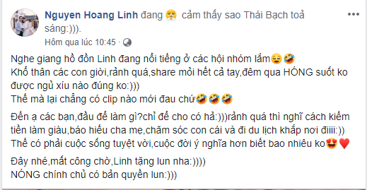 Ngôi sao - MC Hoàng Linh 'Chúng tôi là chiến sĩ' phản pháo gay gắt về nghi án lộ clip nóng (Hình 3).