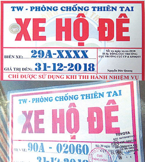 Tin nhanh - Yêu cầu cung cấp danh sách xe hộ đê cho tổng cục Đường bộ Việt Nam