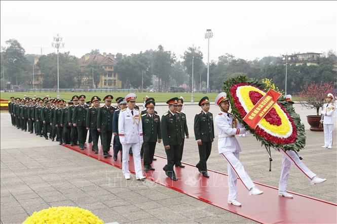 Chính trị - Lãnh đạo Đảng, Nhà nước viếng Lăng Chủ tịch Hồ Chí Minh (Hình 4).