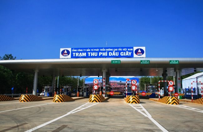 Trạm thu phí Dầu Giây, nơi xảy ra vụ cướp 2,2 tỷ vào đúng mùng 3 Tết Kỷ Hợi 2019.