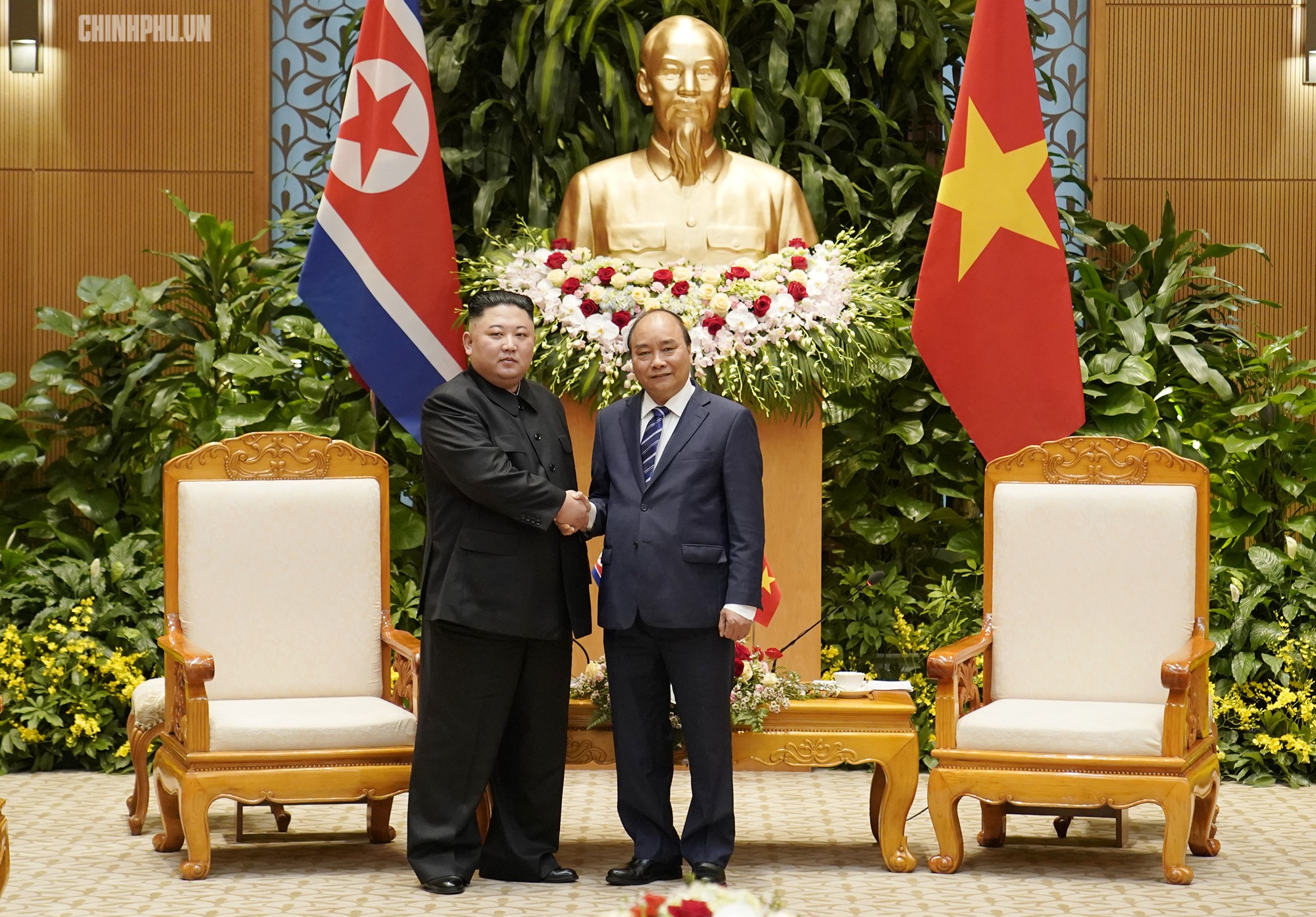 Chính trị - Thủ tướng Chính phủ Nguyễn Xuân Phúc tiếp Chủ tịch Kim Jong-un (Hình 7).