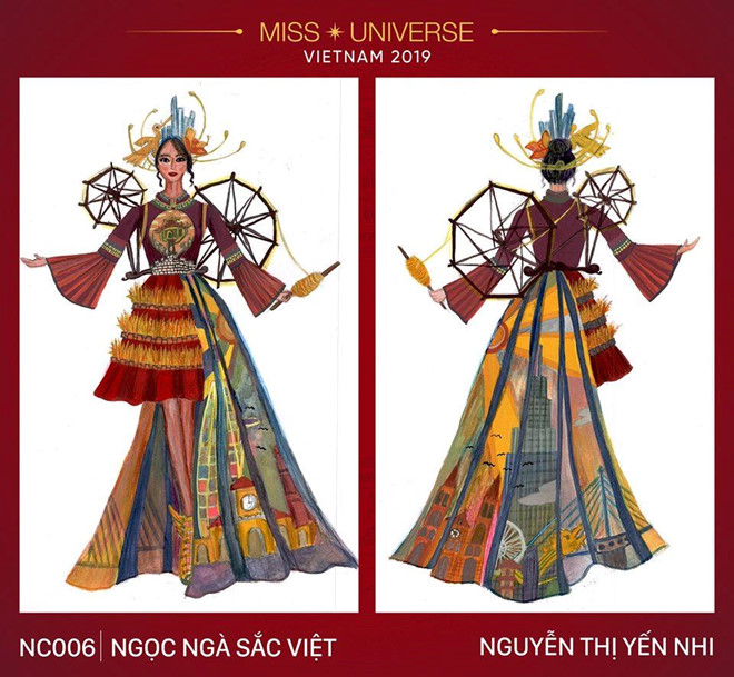 Sự kiện - Quốc phục Ban thờ để thi Miss Universe bị 'ném đá' tơi bời (Hình 3).