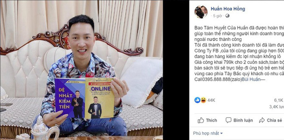 Văn hoá - Thông tin bất ngờ về sách 'Bí kíp kinh doanh online' của giang hồ mạng Huấn 'hoa hồng'