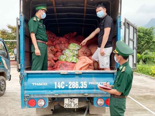 Tiêu dùng & Dư luận - Khám xét hai xe tải lạ đỗ ven đường, Bộ đội biên phòng phát hiện thứ bất ngờ