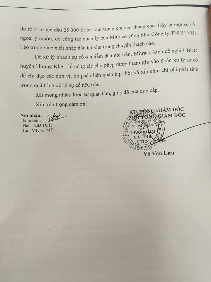 Đã tìm ra “thủ phạm” khiến nước giếng nhiễm dầu tại Hà Tĩnh (Hình 2).