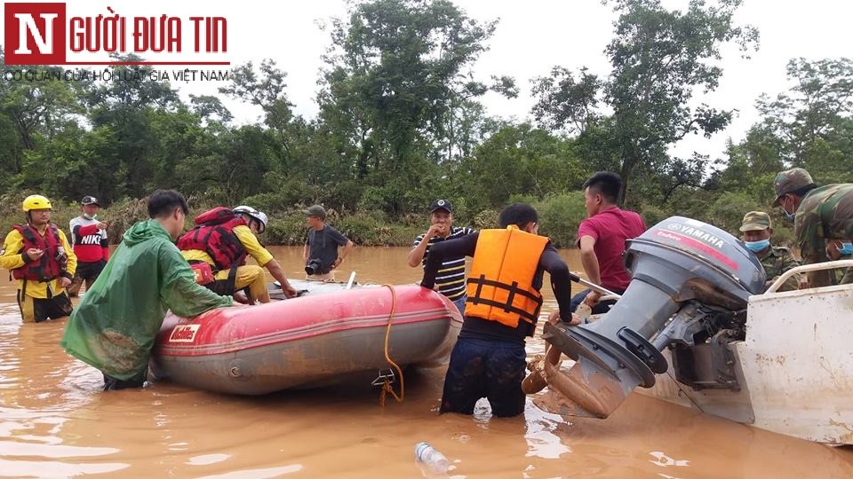 Tin nhanh - Vụ vỡ đập ở Lào: Gần 4.000 người đang được đưa ra khỏi vùng nguy hiểm