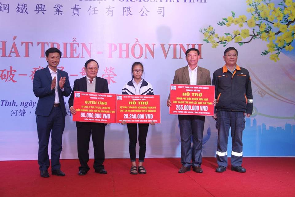 Tin nhanh - Formosa tài trợ 2,2 tỷ đồng cho hoạt động từ thiện dịp năm mới 2019 (Hình 2).