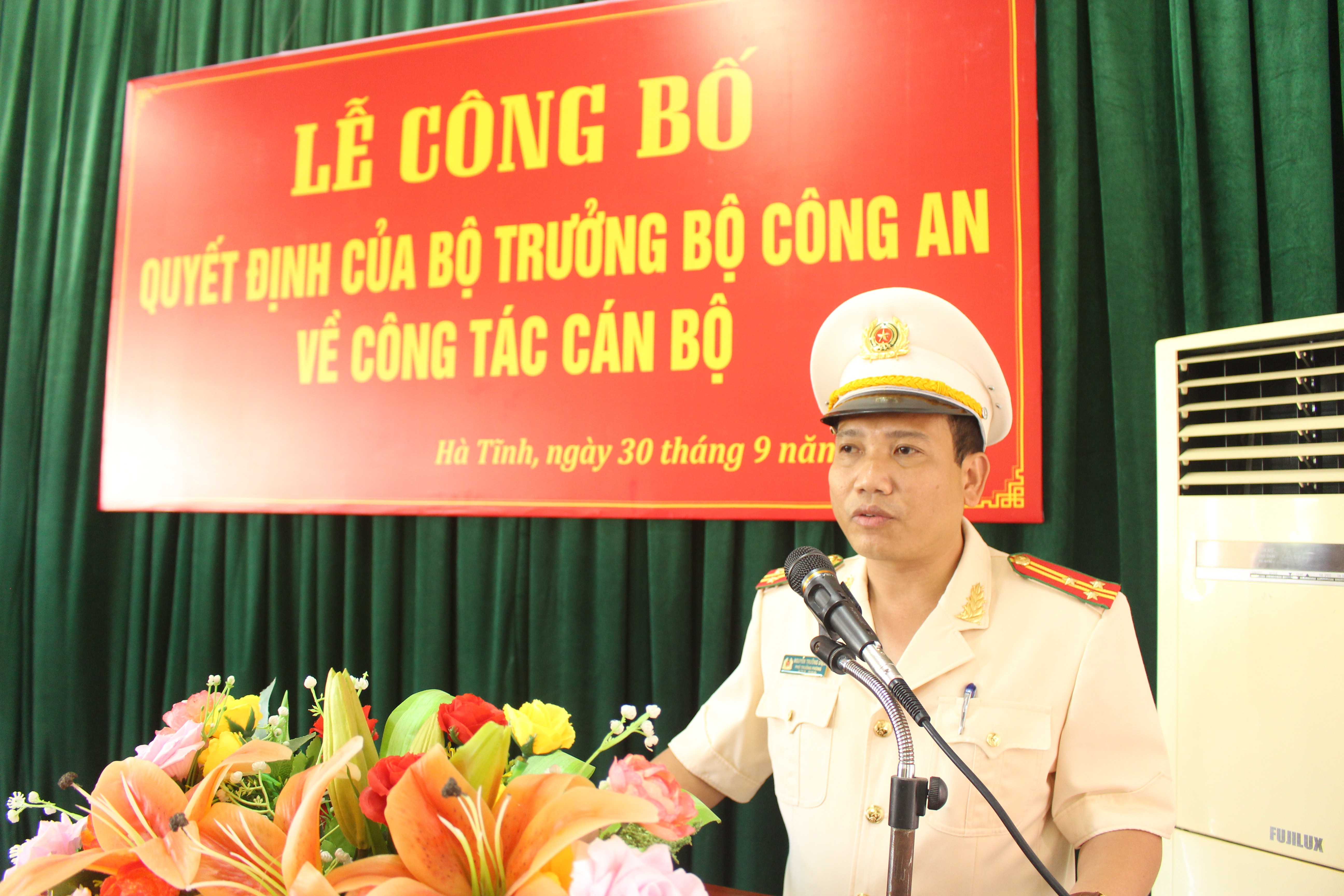 Tin nhanh - Chân dung tân Trưởng phòng Cảnh sát Cơ động công an Hà Tĩnh (Hình 2).