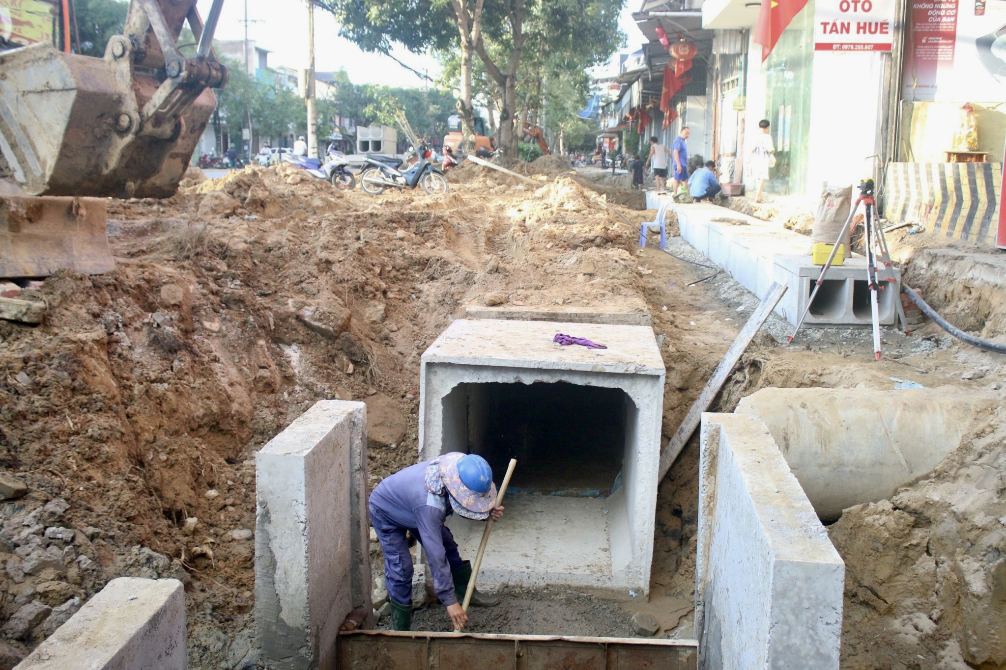 Dân sinh - Giải bài toán ngập úng cho Thành phố Hà Tĩnh (Hình 13).