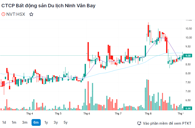 Hồ sơ doanh nghiệp - Cổ phiếu NVT bị HoSE giữ nguyên diện kiểm soát