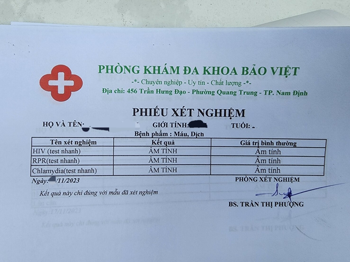 Sức khỏe - Nam Định: Nghi vấn vi phạm tại một phòng khám đa khoa