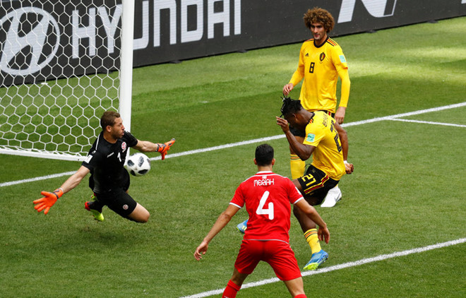 Chùm ảnh: Những điểm nhấn trong trận Bỉ thắng đậm Tunisia 5-2 (Hình 10).