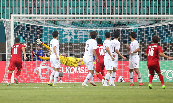 Thể thao - Kết quả bóng đá  ASIAD hôm nay: U23 Việt Nam 1-3 U23 Hàn Quốc (Hình 3).