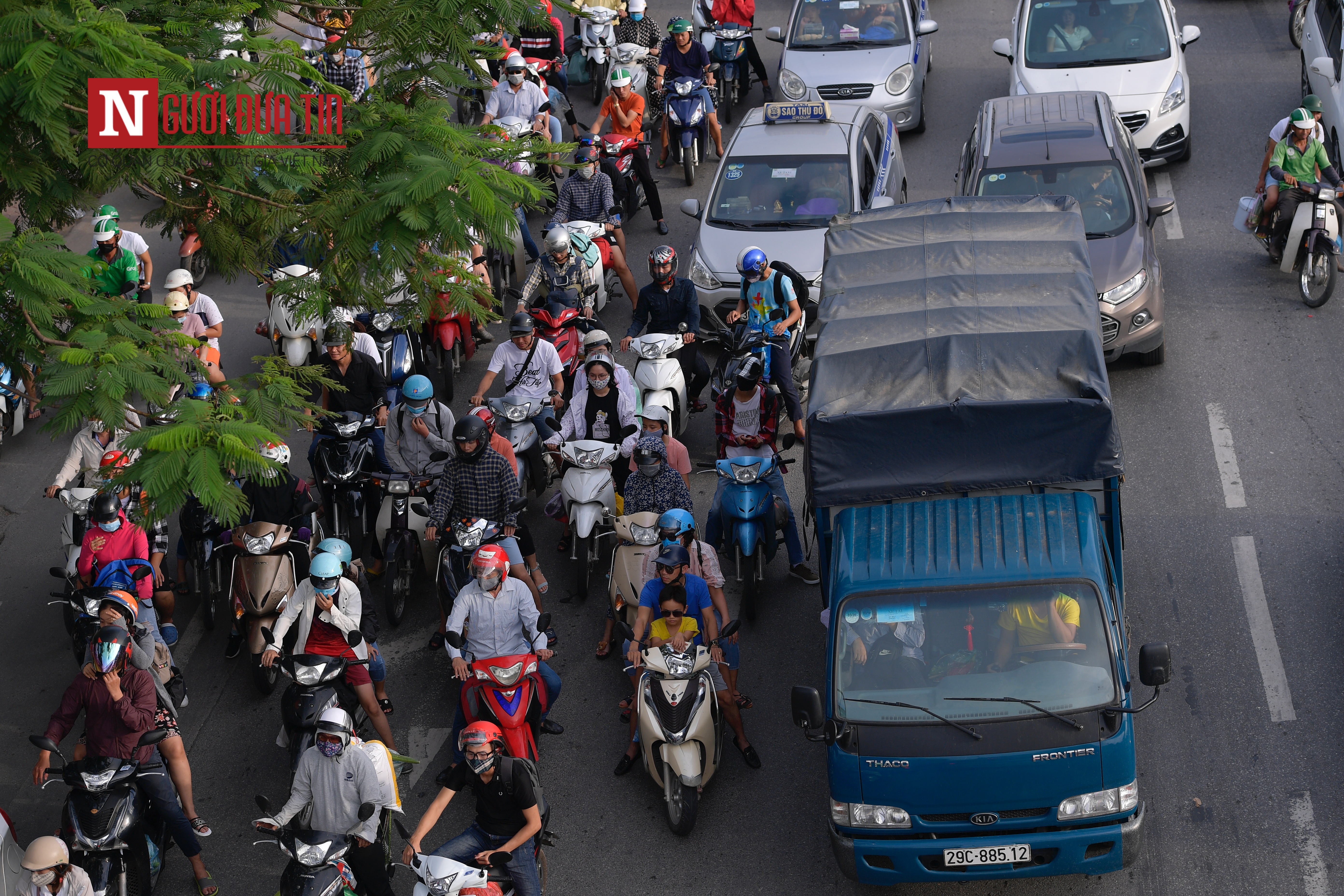 Tin nhanh - Cửa ngõ Thủ đô ùn tắc kéo dài sau kỳ nghỉ 2/9 (Hình 4).