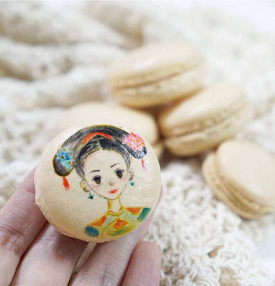 Gia đình - Ngắm dung nhan nàng Ngụy Anh Lạc của Diên Hi Cung trên bánh macaron