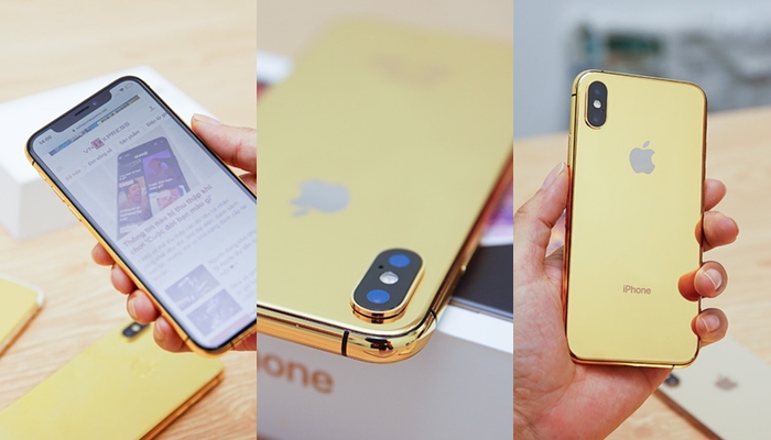 Sản phẩm - Xuất hiện iPhone XS phiên bản vàng 24K ở Việt Nam (Hình 2).