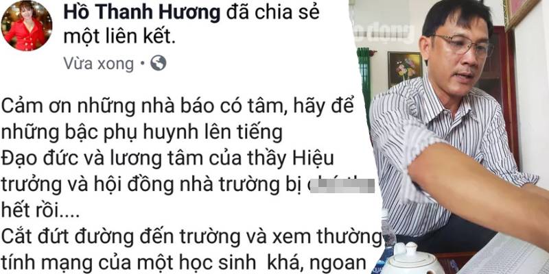 Tin nhanh - Hiệu trưởng bị 'Á khôi doanh nhân' xúc phạm trên Facebook lên tiếng: Hai điểm sai sự thật