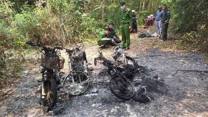 An ninh - Hình sự - Điều tra vụ 3 xe máy của nhân viên bảo vệ rừng ở Huế bất ngờ cháy rụi