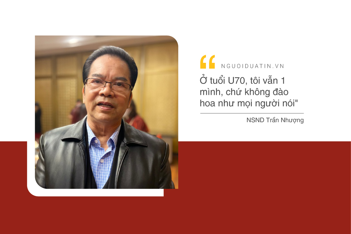 Văn hoá - NSND Trần Nhượng: “Ở tuổi U70 tôi vẫn 1 mình, chứ không đào hoa' (Hình 2).