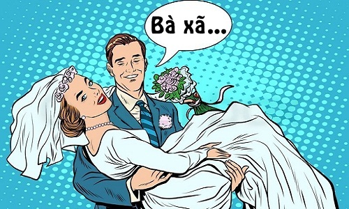 Trưa cười: Đừng gọi vợ là bà xã