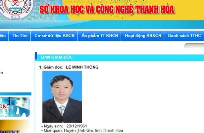 Tin nhanh - Thanh Hóa: Giám đốc sở Khoa học và Công nghệ đột tử khi đang đi công tác