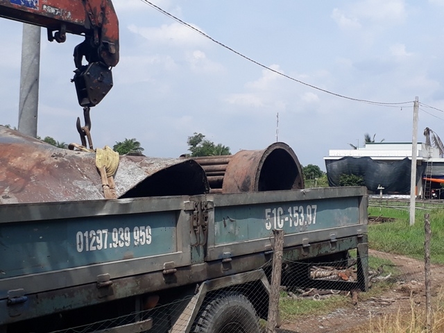 Tin nhanh - Long An: Nổ lò hơi cơ sở sản xuất bánh tráng, 5 người thương vong