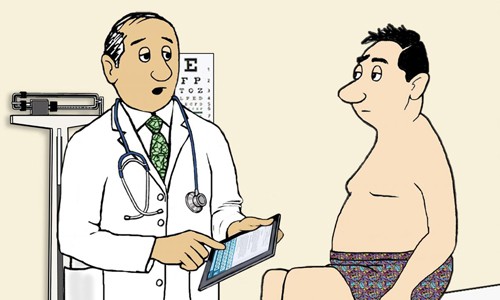 Cộng đồng mạng - Trưa cười: Béo phì vì làm theo lời bác sĩ