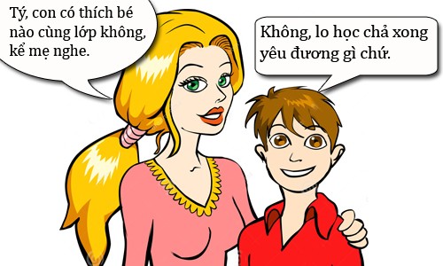 Cộng đồng mạng - Sáng cười: Tuyệt chiêu khai thác chuyện yêu đương của con trai