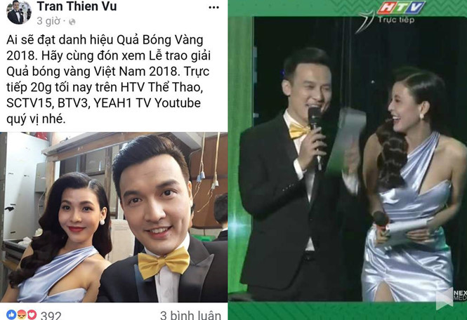 Cộng đồng mạng - Vì sao dân mạng “ném đá” dữ dội 2 MC lễ trao giải “Quả bóng vàng 2018'? 