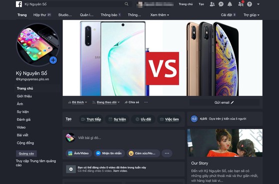 Thủ thuật - Tiện ích - Chế độ Dark mode đã có trên Instagram, cách bật trên Facebook, Messenger, Google (Hình 2).