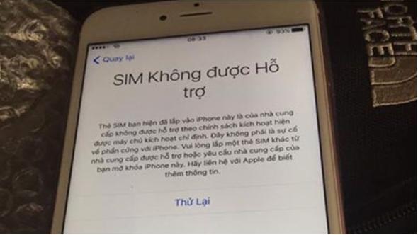 Công nghệ - Hàng loạt iPhone lock 'đột tử' do sim ghép 4G