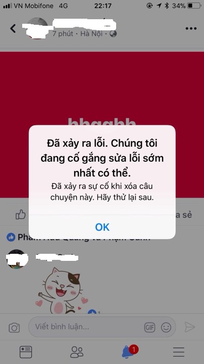 Công nghệ - Facebook lỗi toàn cầu, Việt Nam nằm trong khu vực bị ảnh hưởng