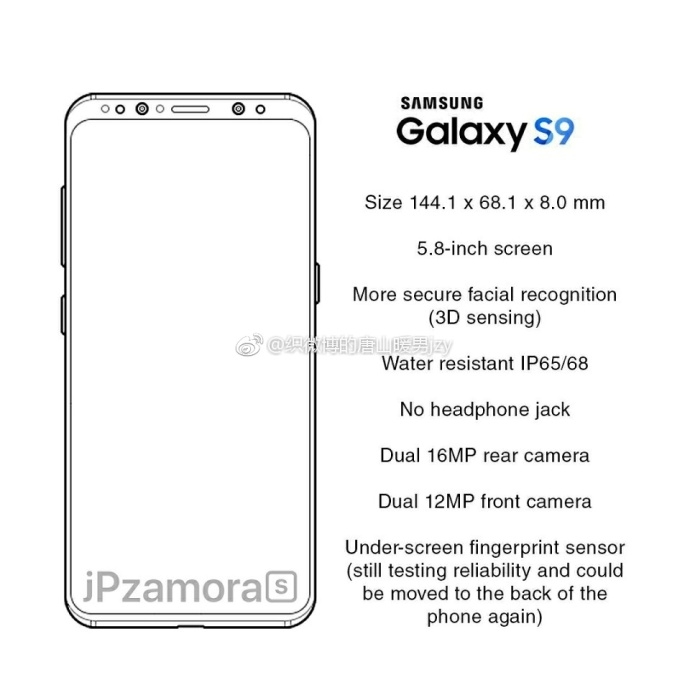 Công nghệ - Samsung Galaxy S9 khả năng cao sẽ không có jack cắm tai nghe (Hình 2).