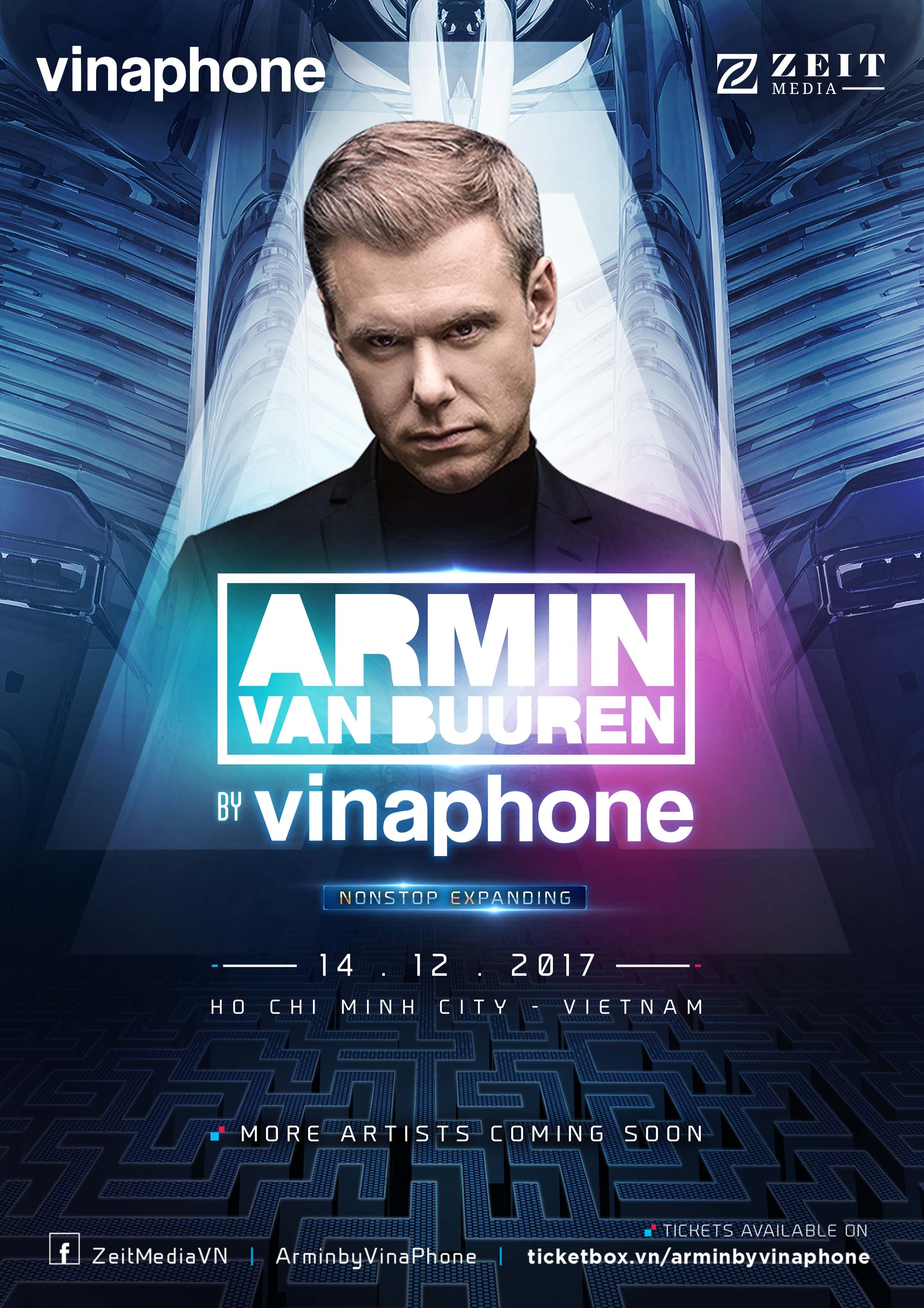 Công nghệ - VinaPhone mang huyền thoại nhạc Trance – Armin Van Buuren trở lại Việt Nam