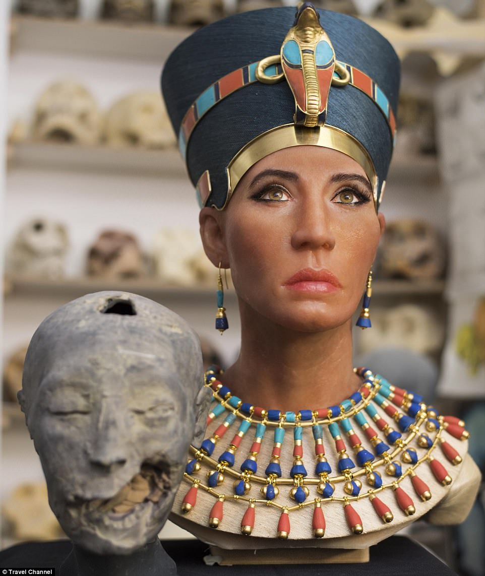 Cuộc sống số - Công nghệ quét 3D tái hiện thành công gương mặt nữ hoàng Nefertiti