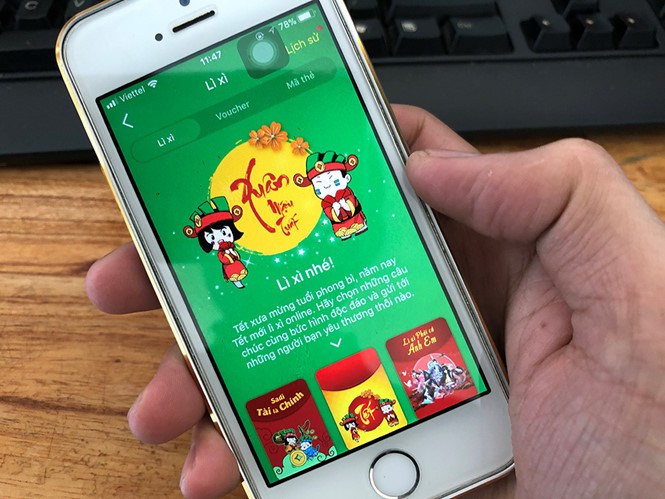 Thủ thuật - Tiện ích - Hướng dẫn cách lì xì online đầu năm mới cho bạn bè 'cực chất' (Hình 6).