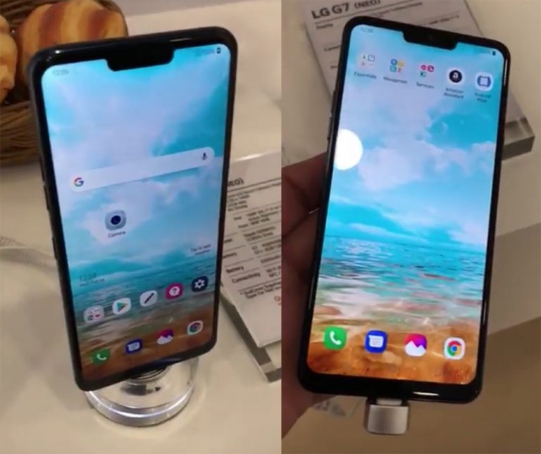 LG G7
Chiếc điện thoại lớn nhất nhái Tai thỏ lần này lại là LG G7. Nó bao gồm hai máy ảnh 16 MP, cảm biến vân tay phía sau, 4GB RAM, pin 3.000 mAh và CPU Qualcomm Snapgragon 845.
