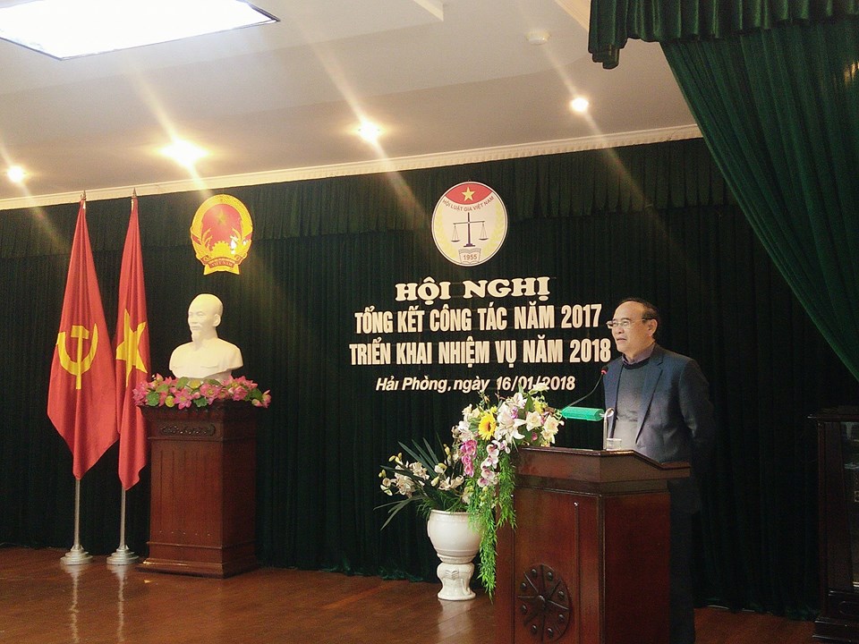 Chính trị - Chủ tịch Hội Luật gia Việt Nam: Hội viên cần làm tốt công tác trợ giúp pháp lý cho người yếu thế