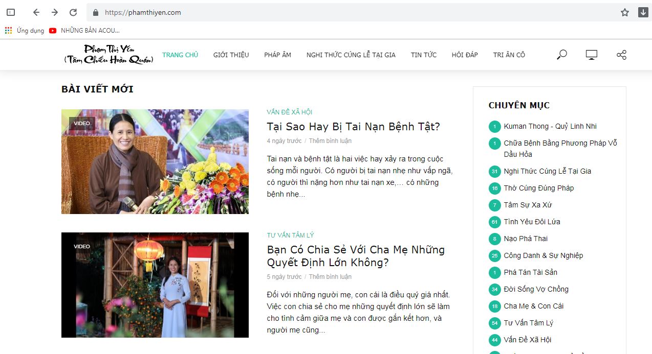 Tin nhanh - Bà Phạm Thị Yến tiếp tục rao giảng, website cá nhân bất ngờ hoạt động trở lại (Hình 2).